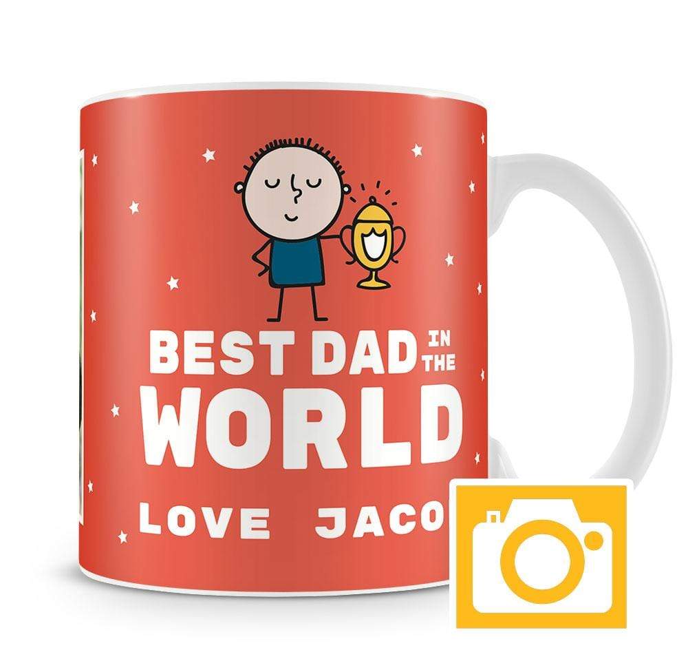 Best Dad in the World Personalised Mug